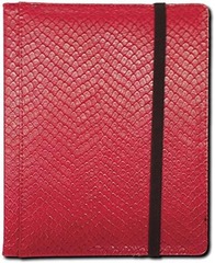 Legion Binder: 4-Pocket Folio Series Dragonhide Red LE10043